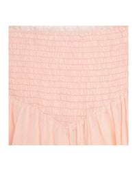 Jupe mi-longue en laine - Bois de Rose
