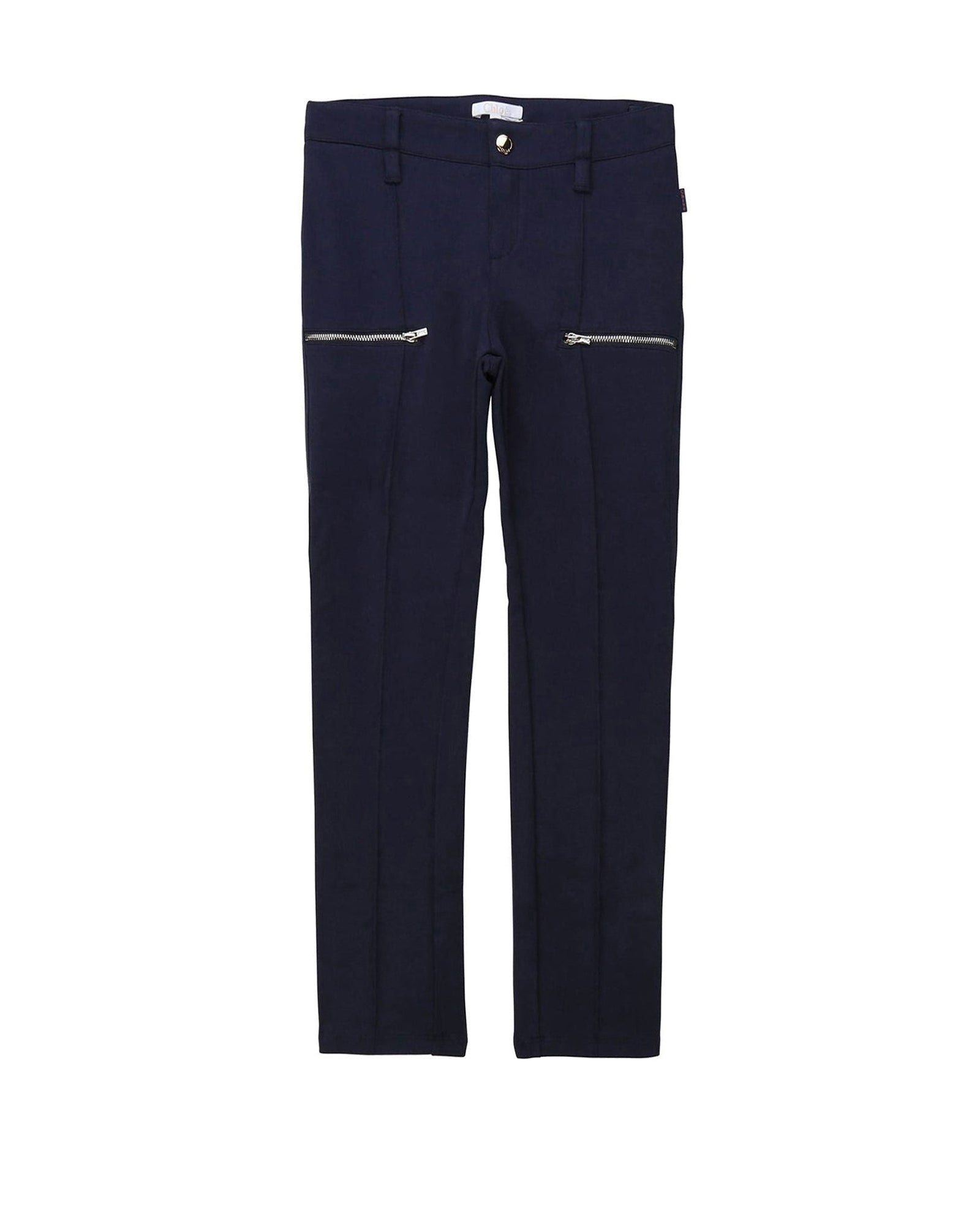 Pantalon en maille milano - Bleu cargo