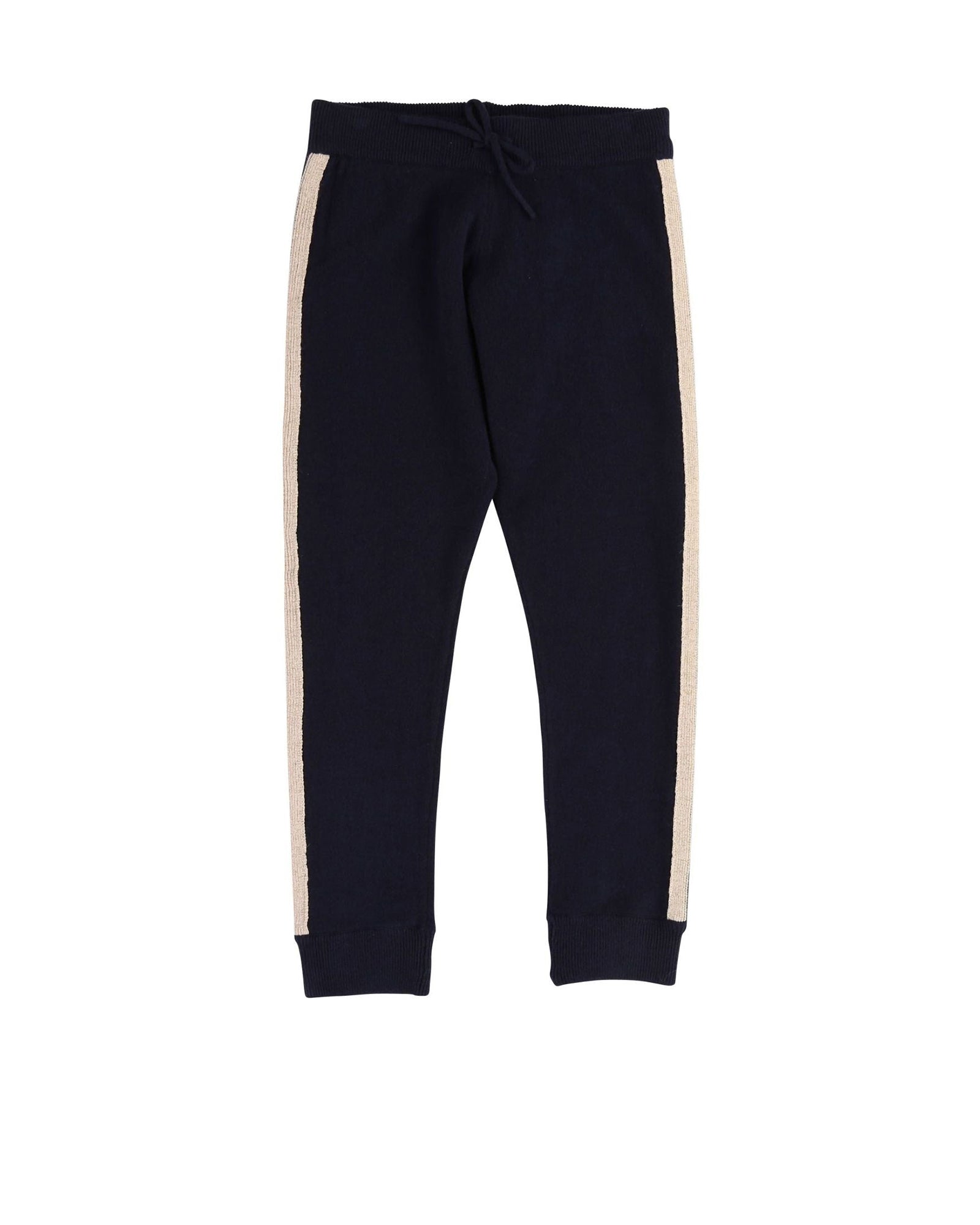 Trousers with elasticated waistband - Cargo Blue
