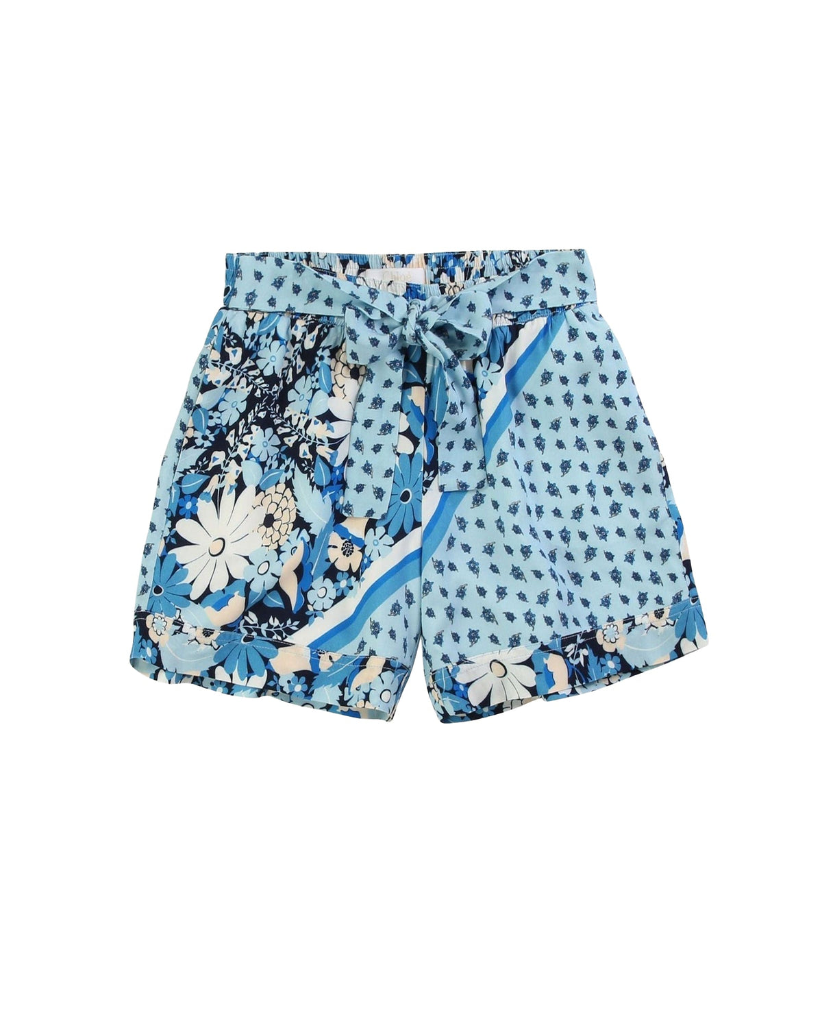 Short avec imprimé foulard mini-me - Multico