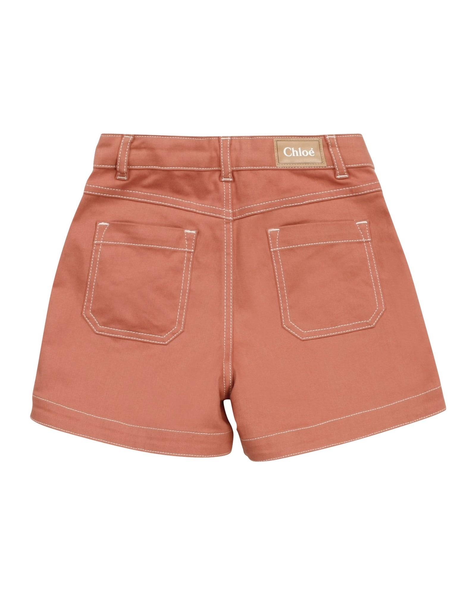 Short en drill coloré - Rusty