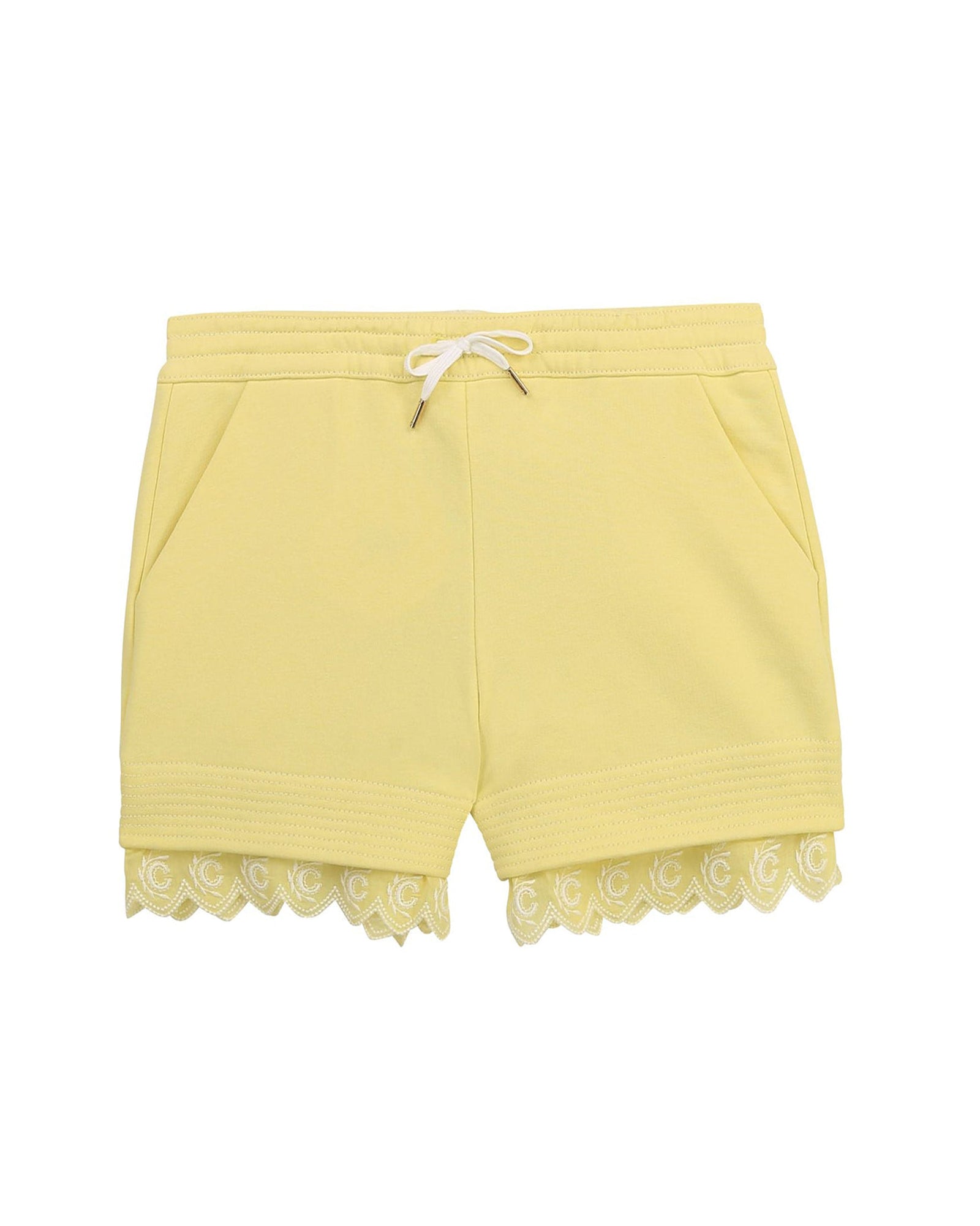 Short en molleton - Light Lime