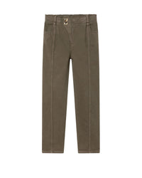 Herringbone trousers - Steppe