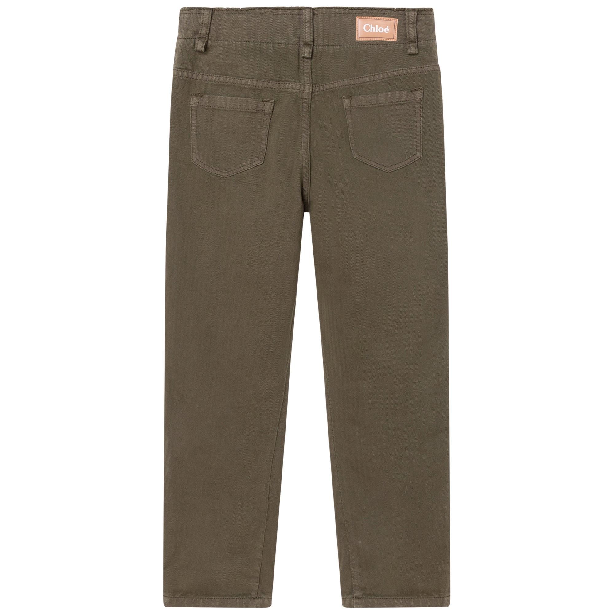 Herringbone trousers - Steppe