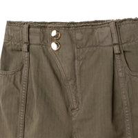 Herringbone trousers - Steppe