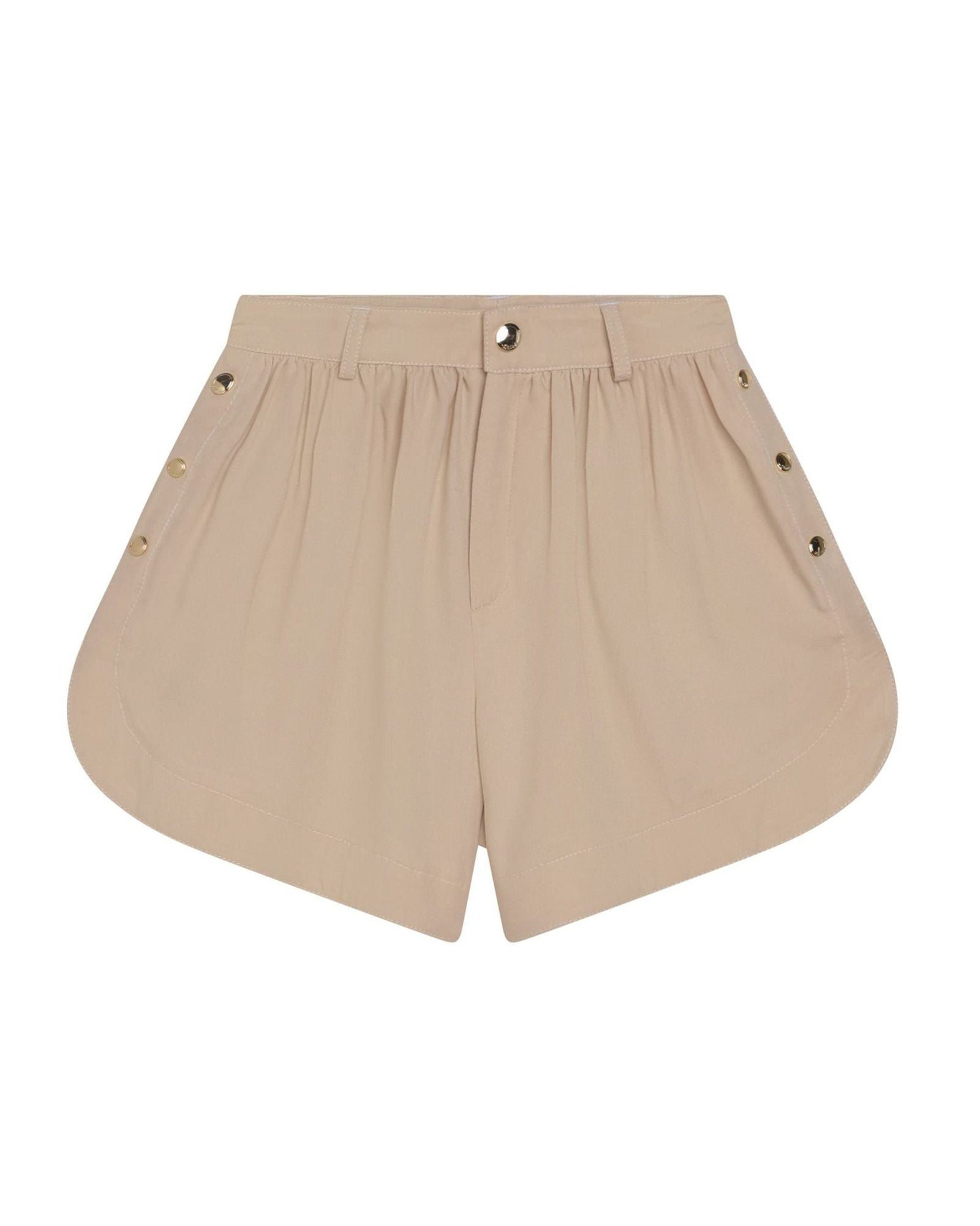Short à broderies - Beige Clair