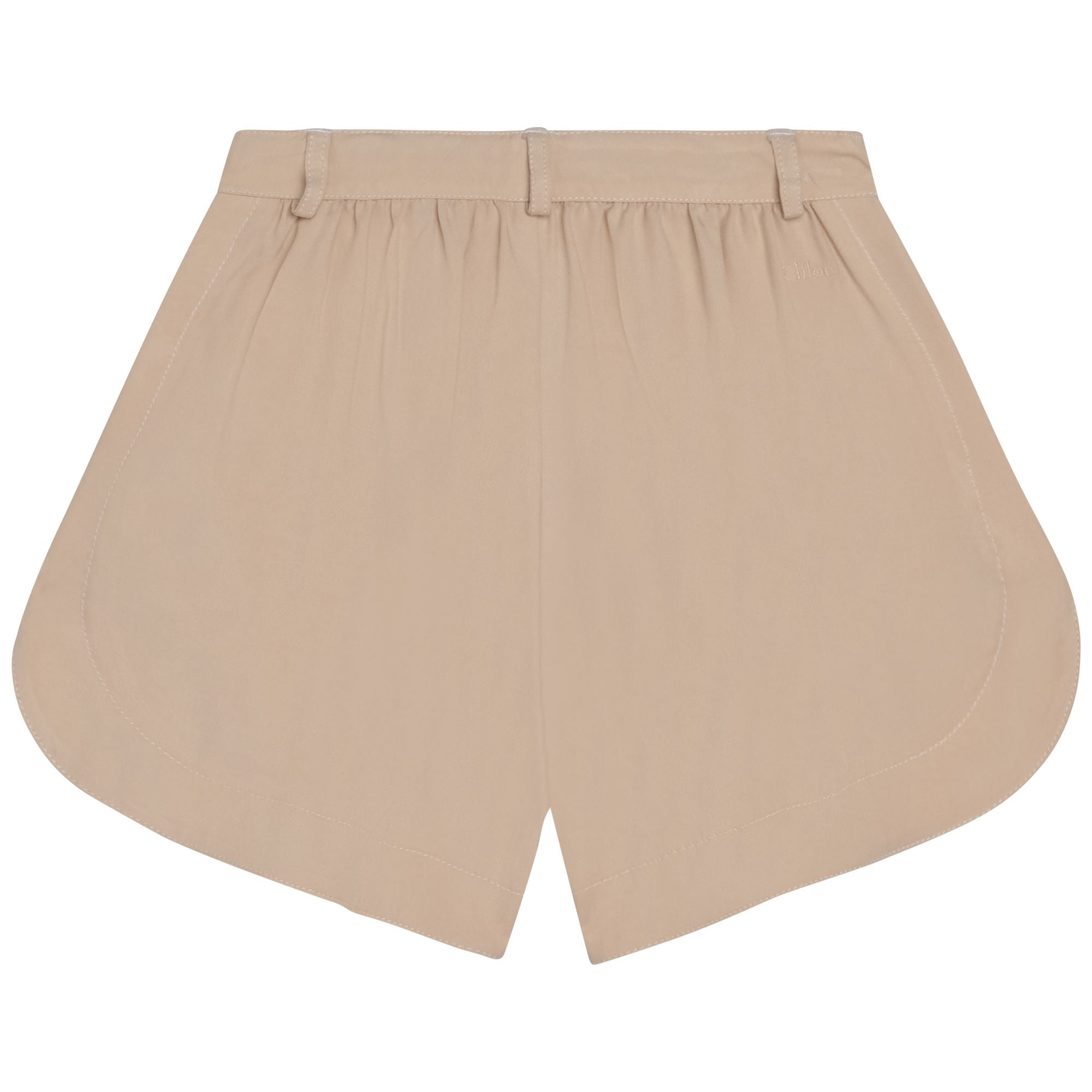 Short à broderies - Beige Clair