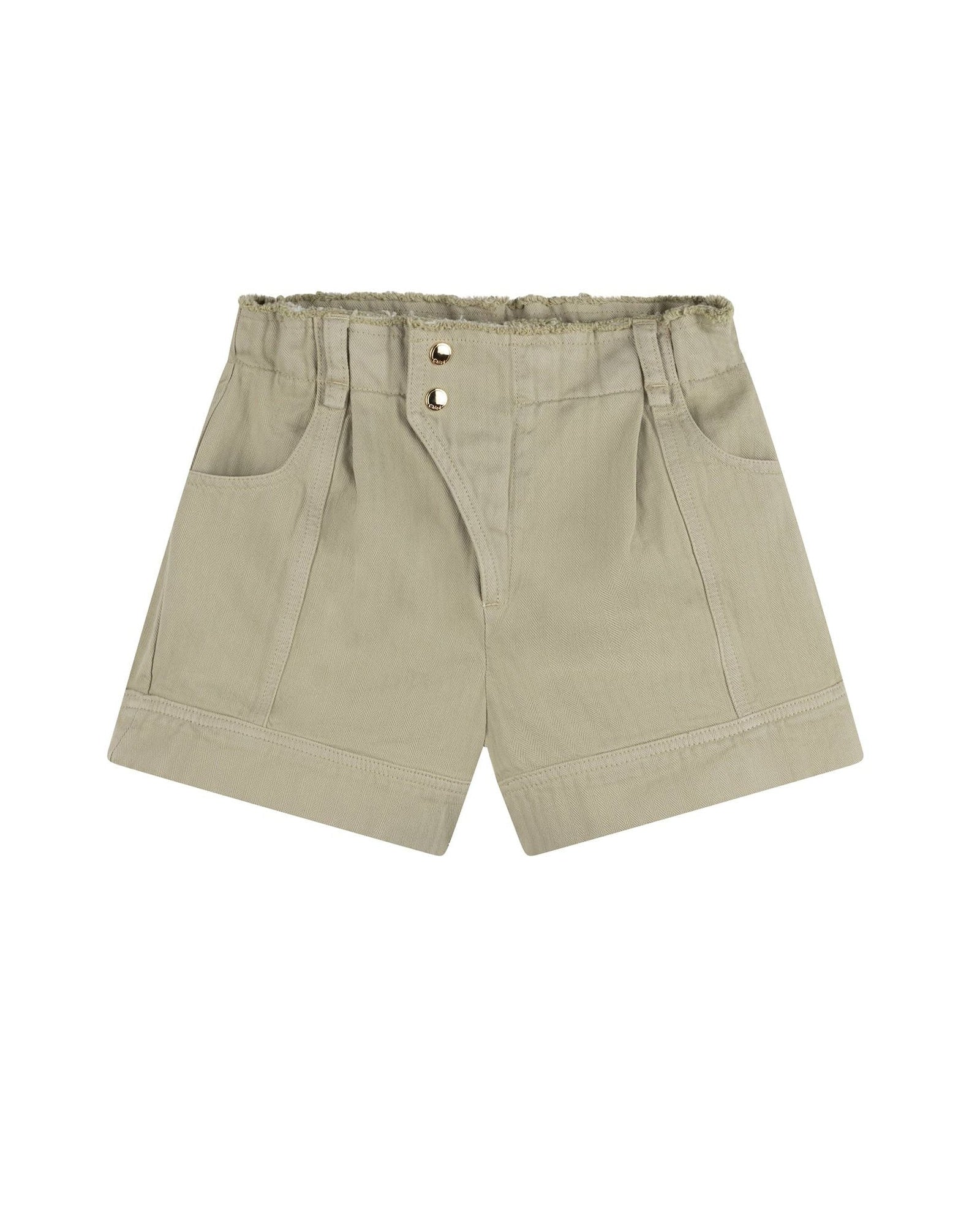 Short à chevrons - Vert Tendre
