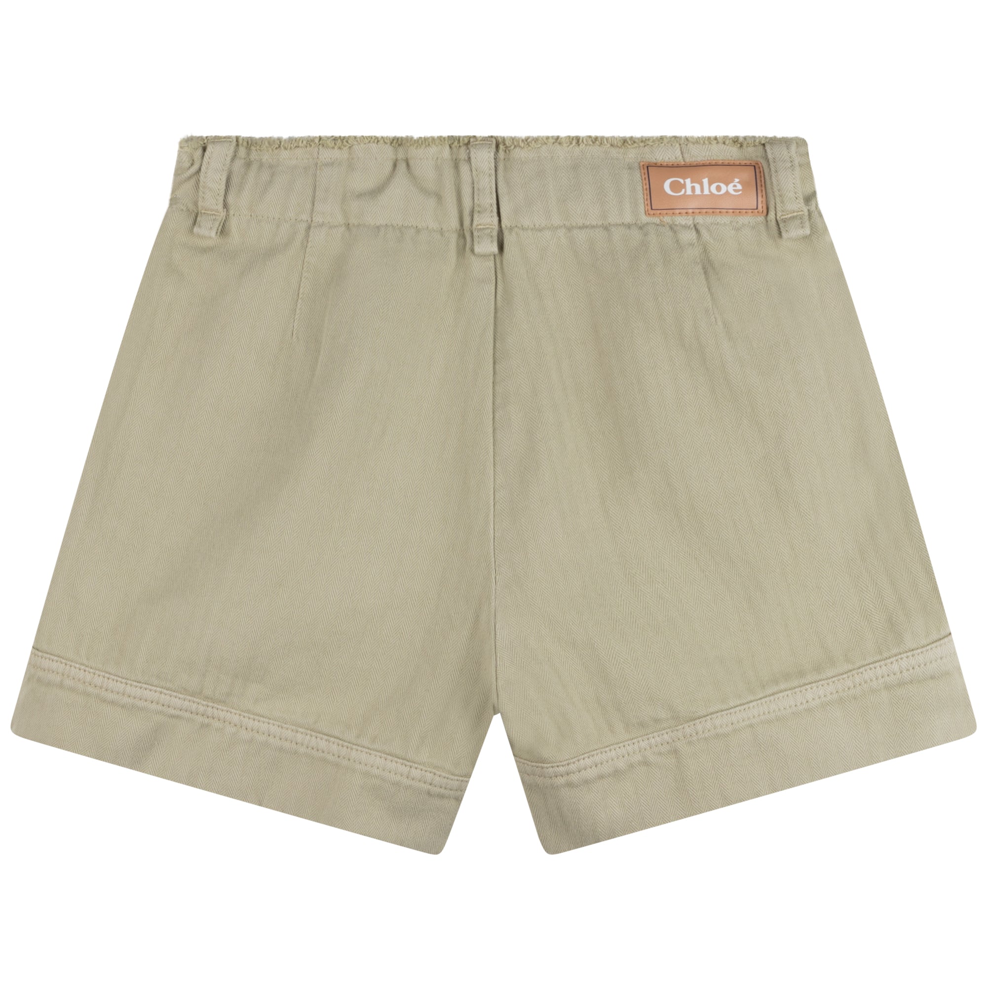 Short à chevrons - Vert Tendre