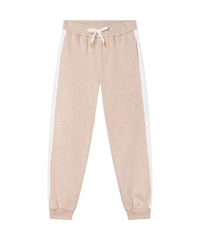 Pantalon en coton - Beige Foncé