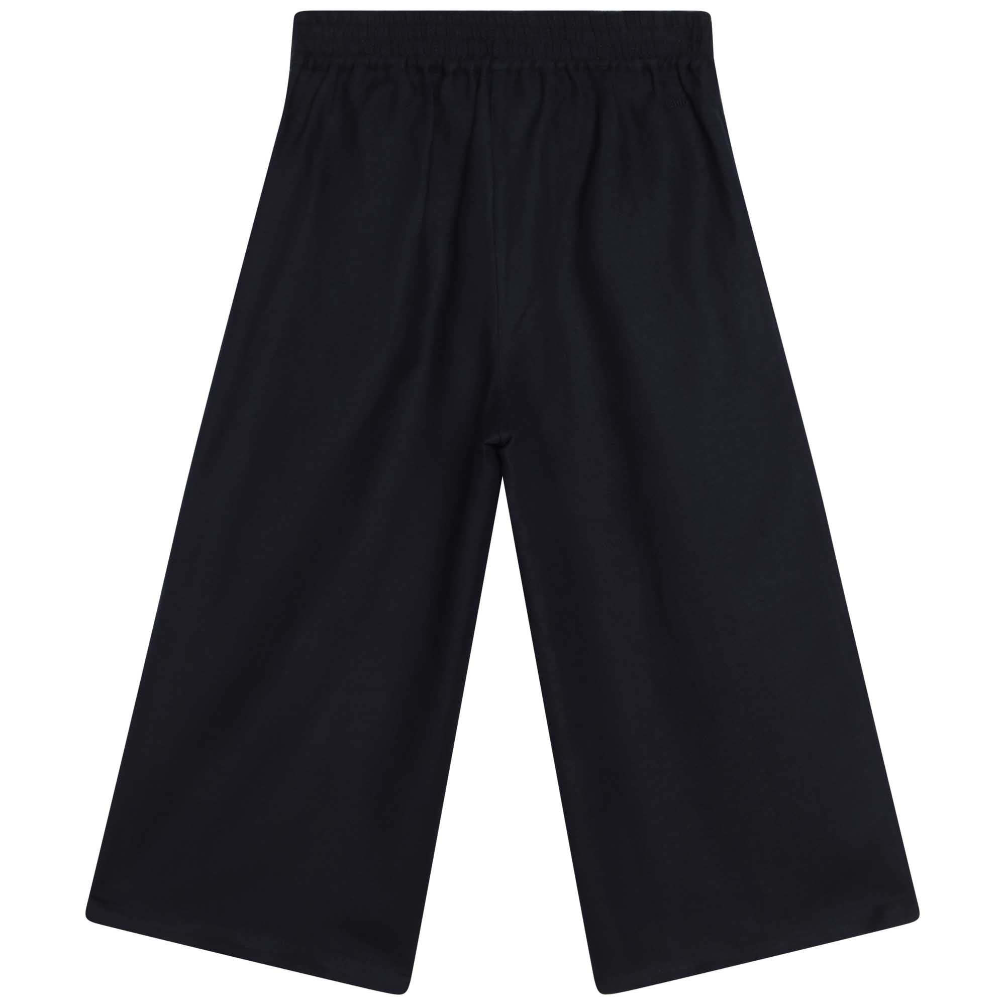 Pantalon évasé en lin - Bleu amiral