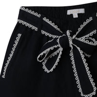Short en lin - Bleu amiral