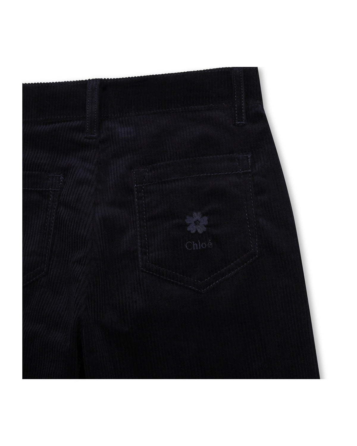 Pantalon en velours - Bleu Amiral