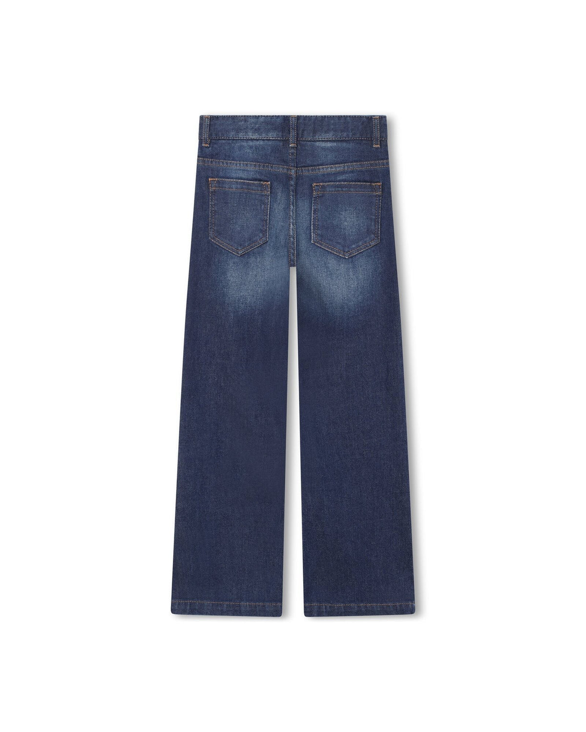 Pantalon denim en coton - Denim Blue