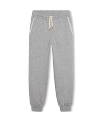 Pantalon de survêtement en coton - Gris Chine