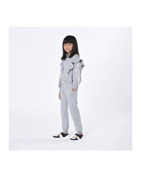 Pantalon de survêtement en coton - Gris Chine