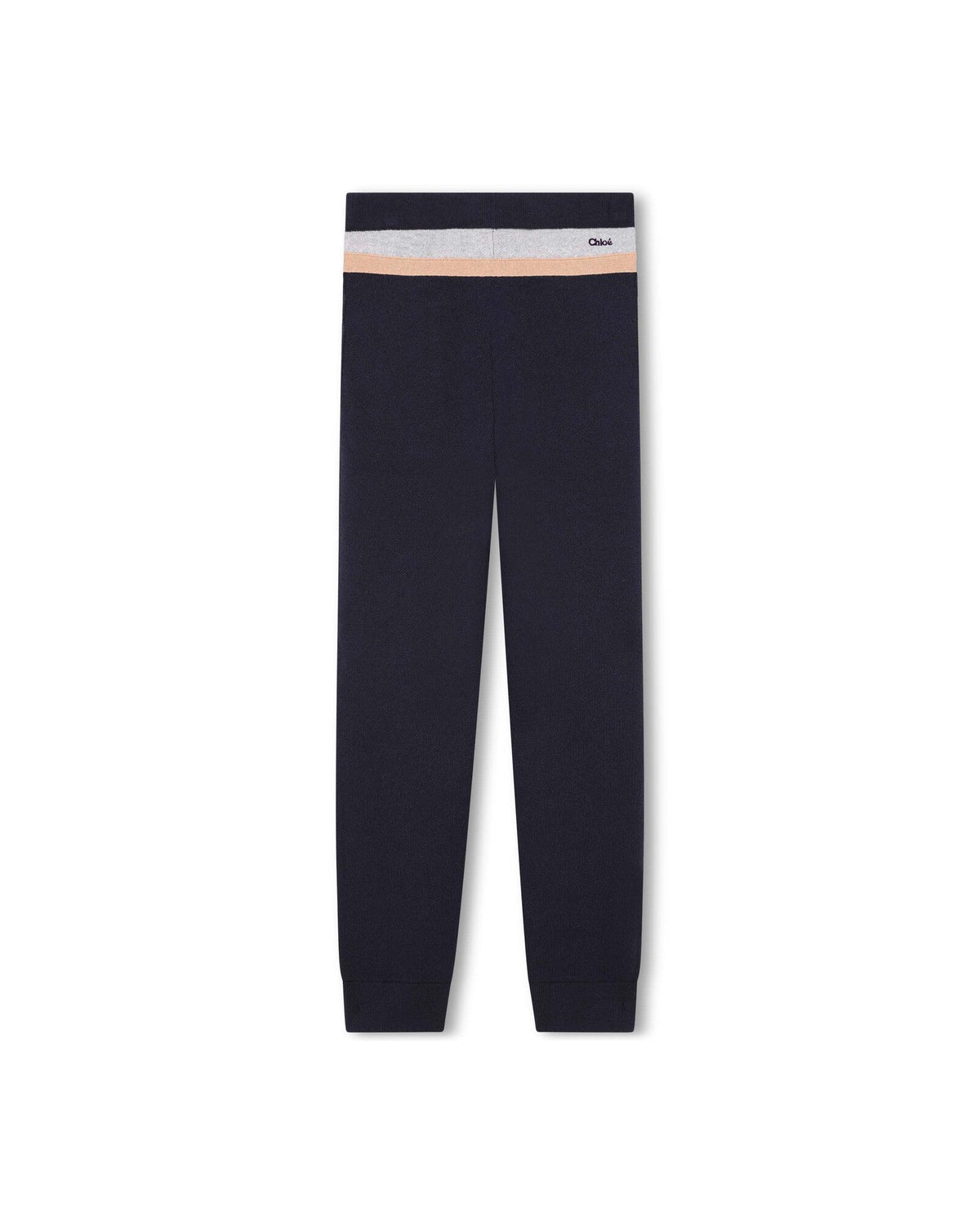 Pantalon en coton - Bleu Amiral