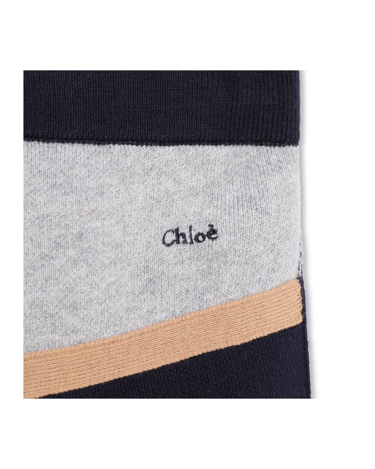 Pantalon en coton - Bleu Amiral