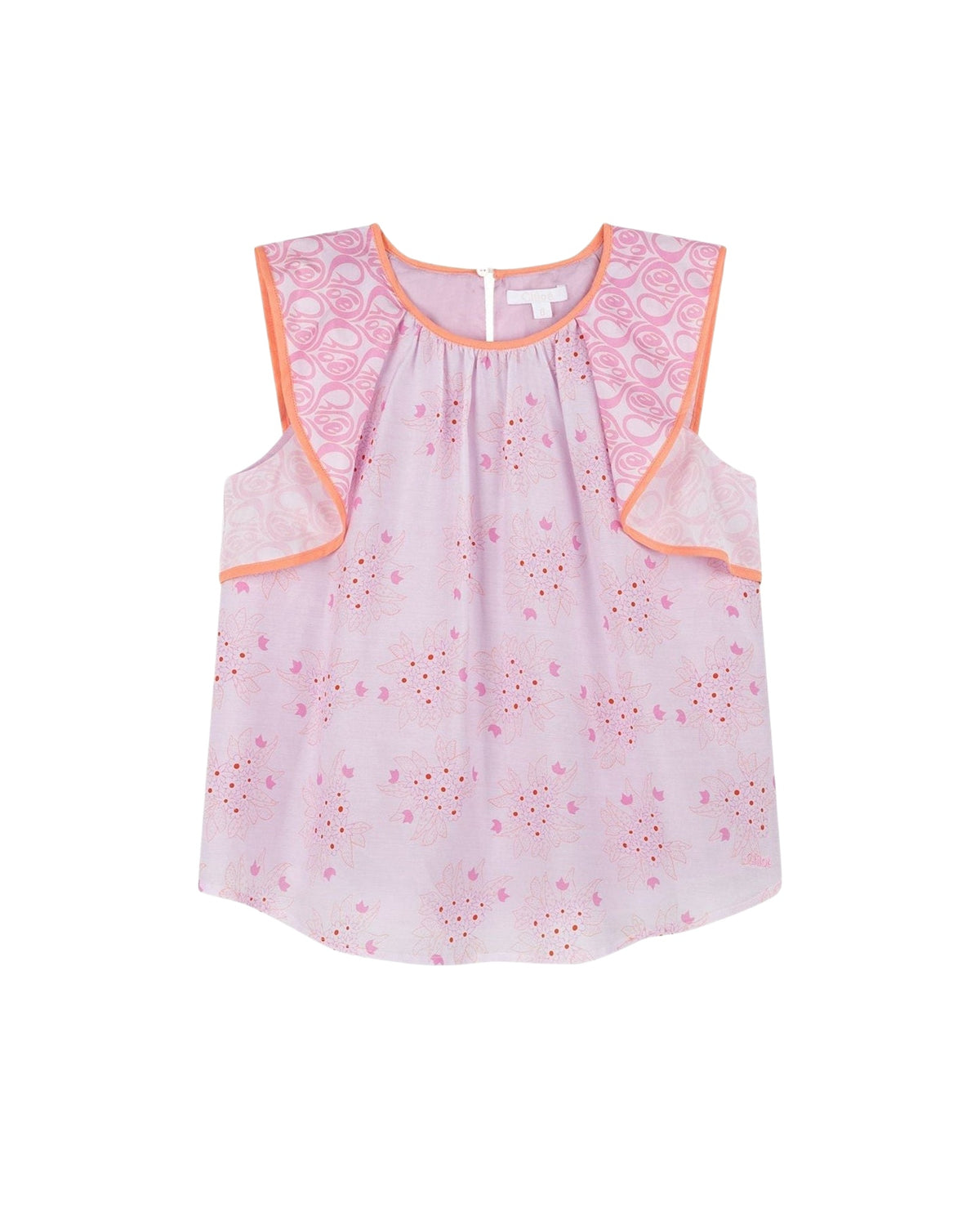 Blouse en soie mélangée - Rose Rouge