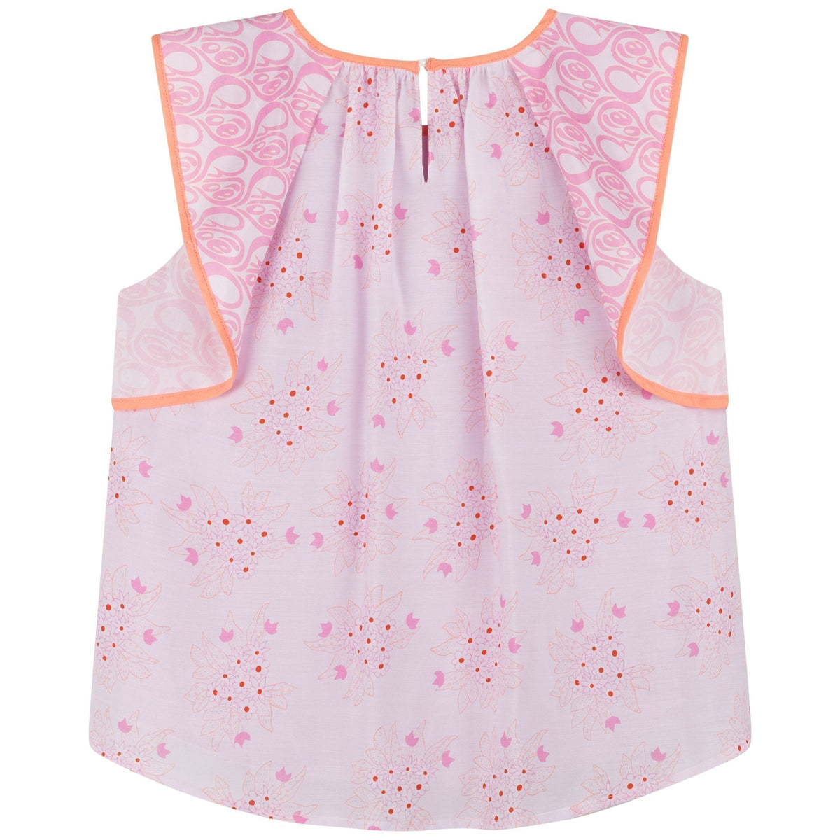 Blouse en soie mélangée - Rose Rouge