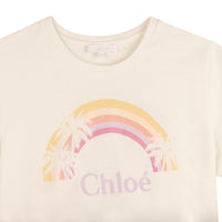 Cotton rainbow T-shirt - Off White