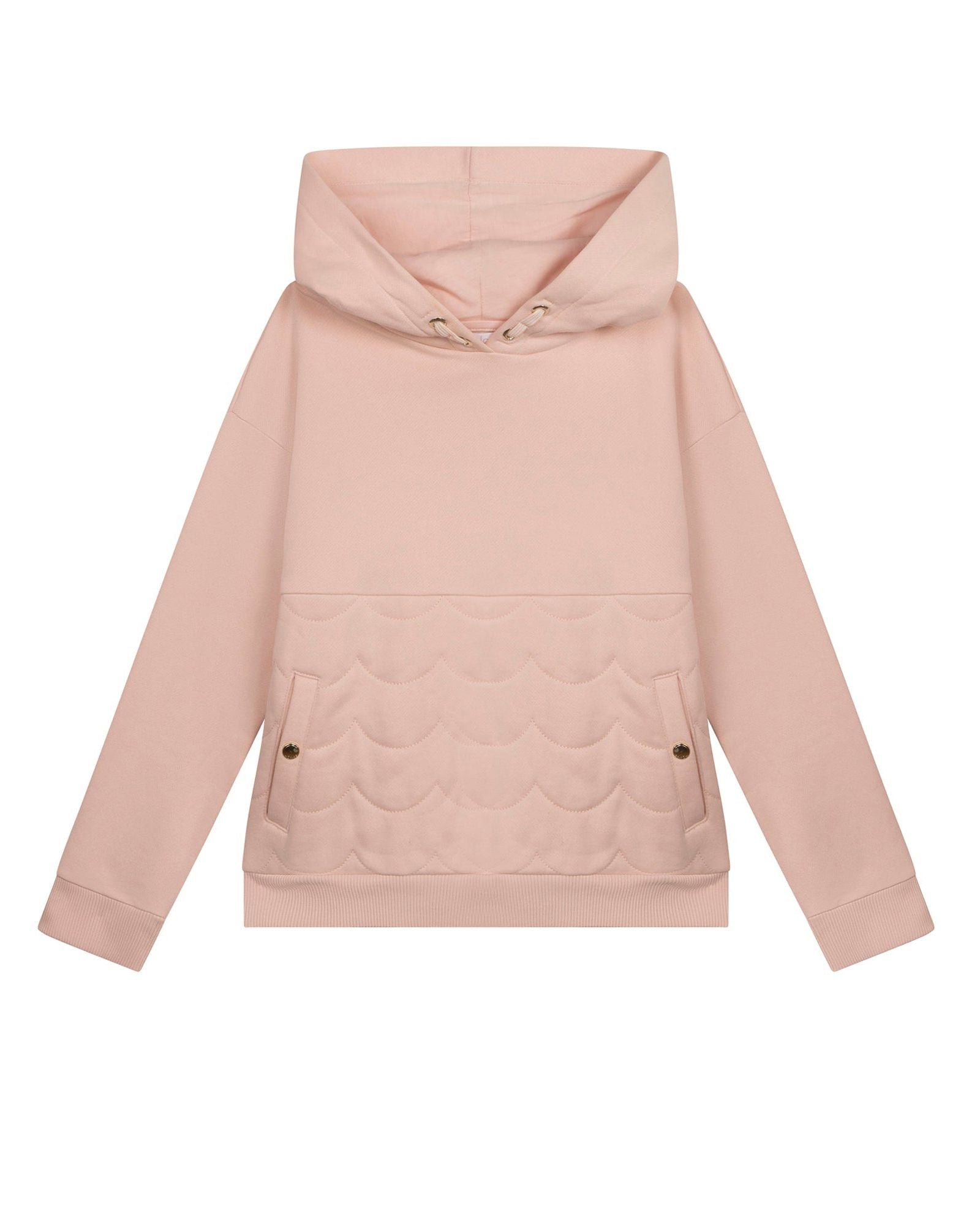 Cardigan en molleton - Bois de rose