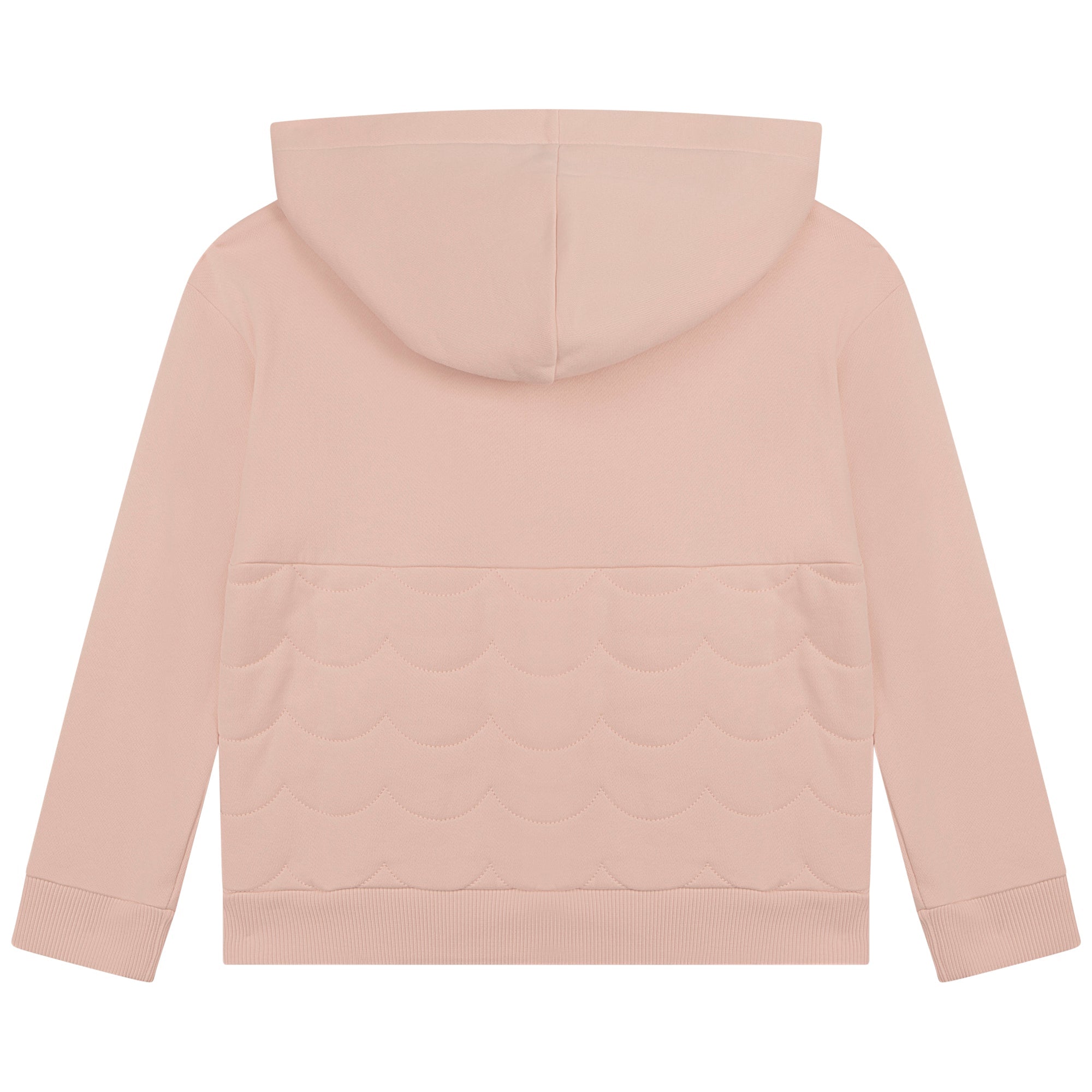 Cardigan en molleton - Bois de rose