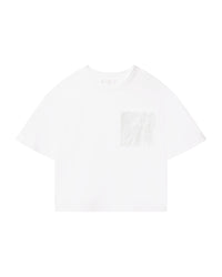 Embroidered T-shirt - Offwhite