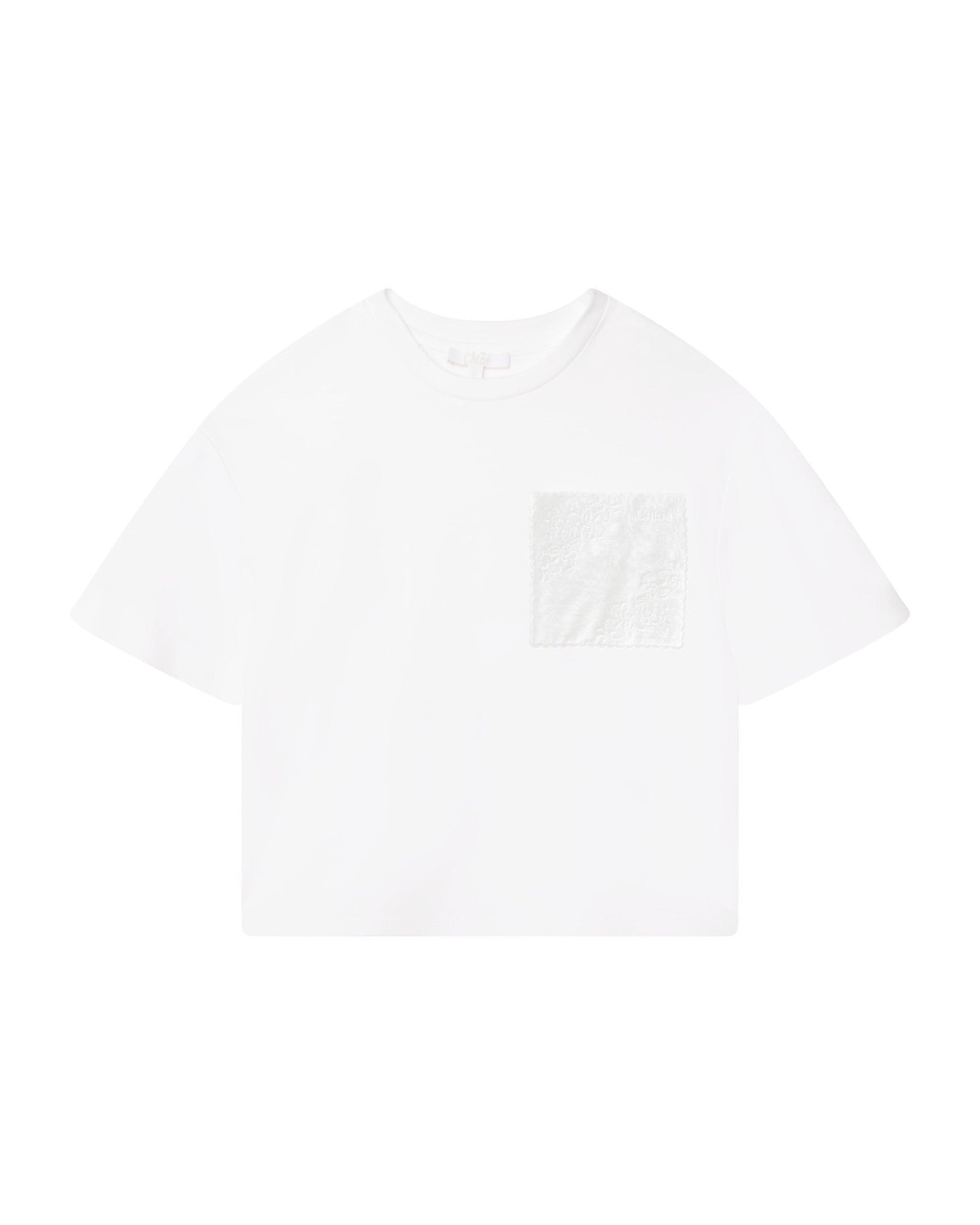 Embroidered T-shirt - Offwhite