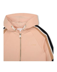 Gilet molleton en coton - Bois de Rose