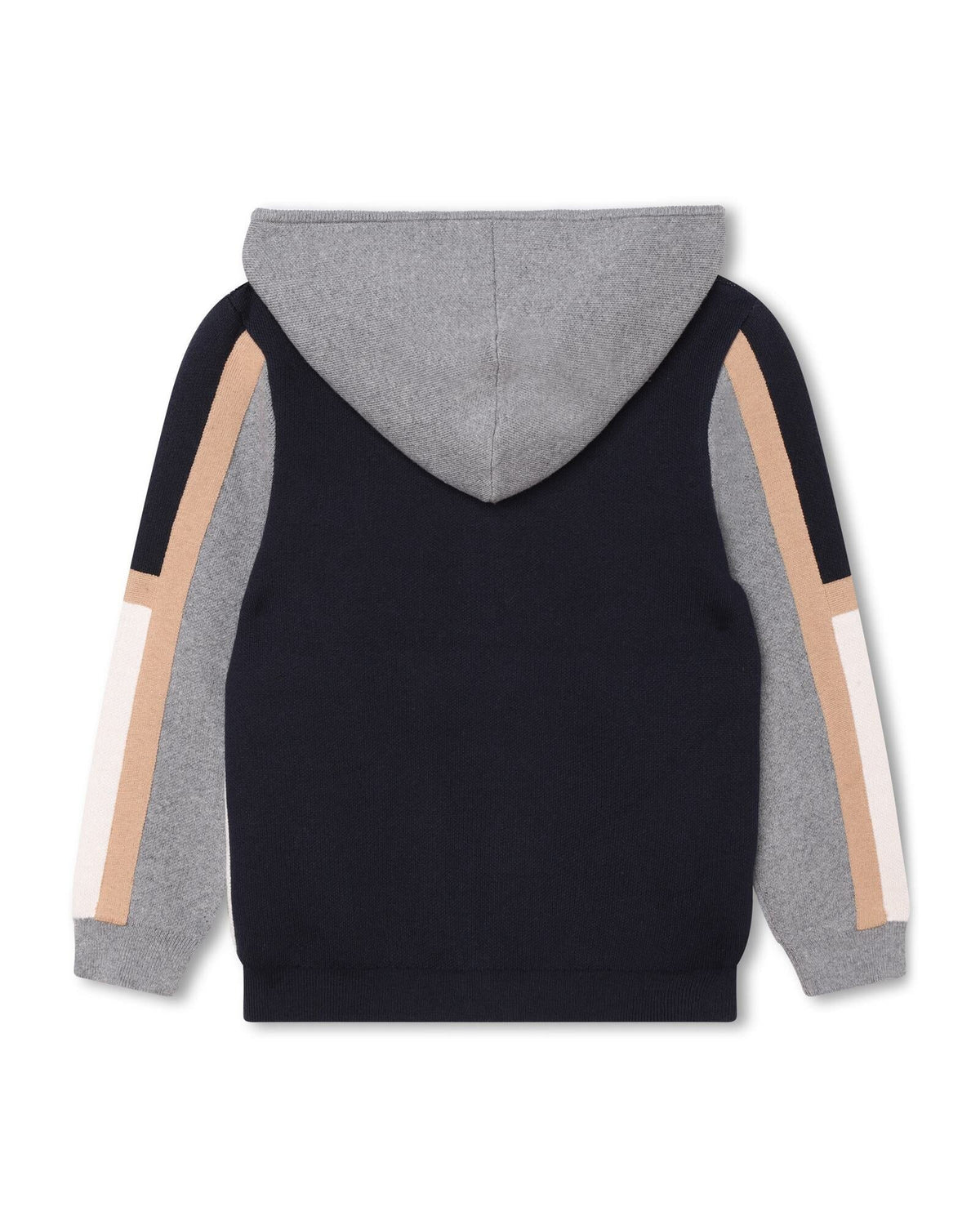 Cardigan en tricot de coton - Bleu Amiral