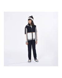 Cardigan en tricot de coton - Bleu Amiral
