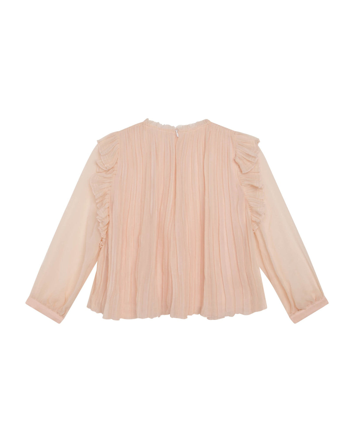 Blouse de cérémonie en soie - Bois de Rose