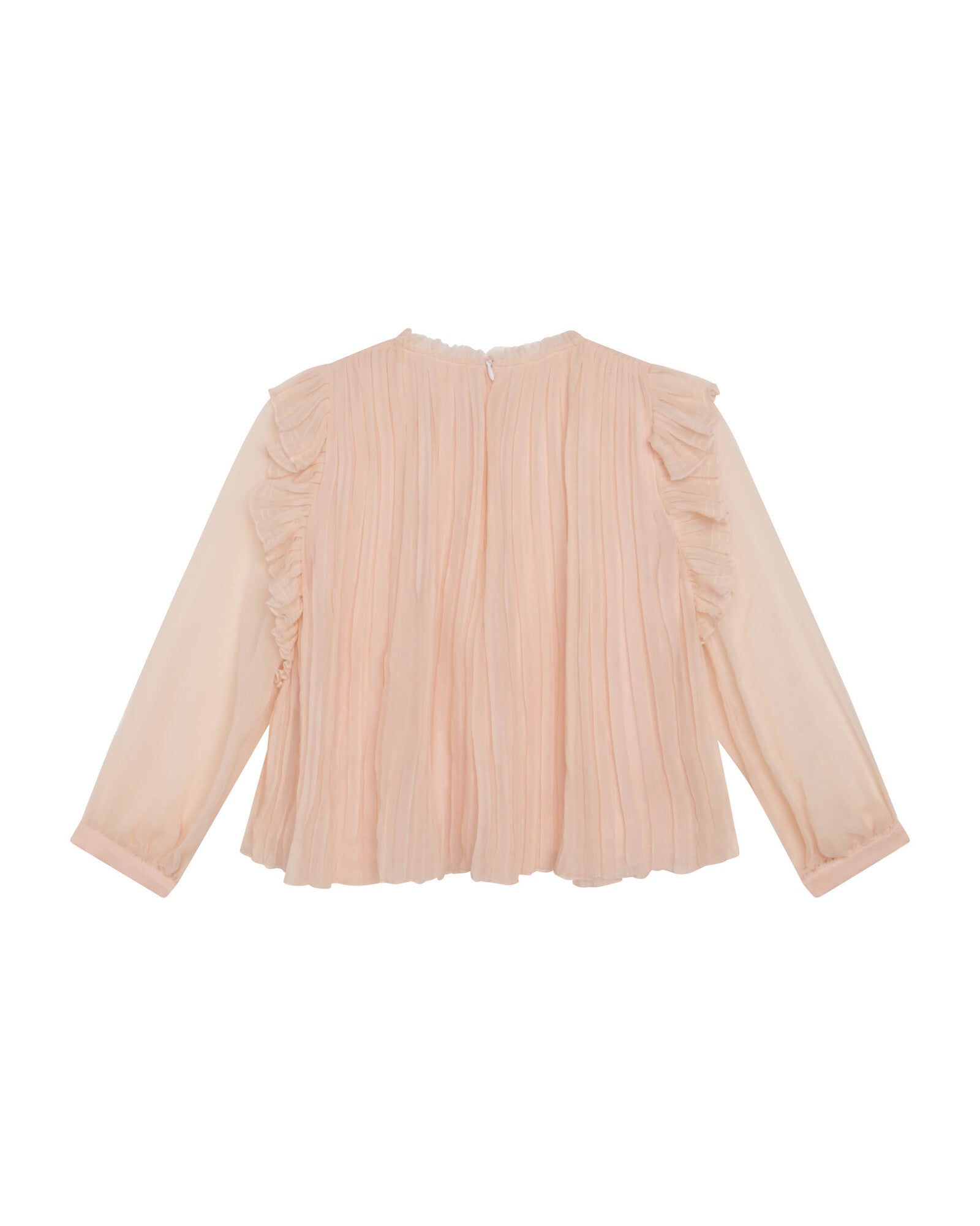 Silk formal blouse - Bois de Rose