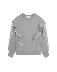 Sweatshirt en coton - Gris Chine