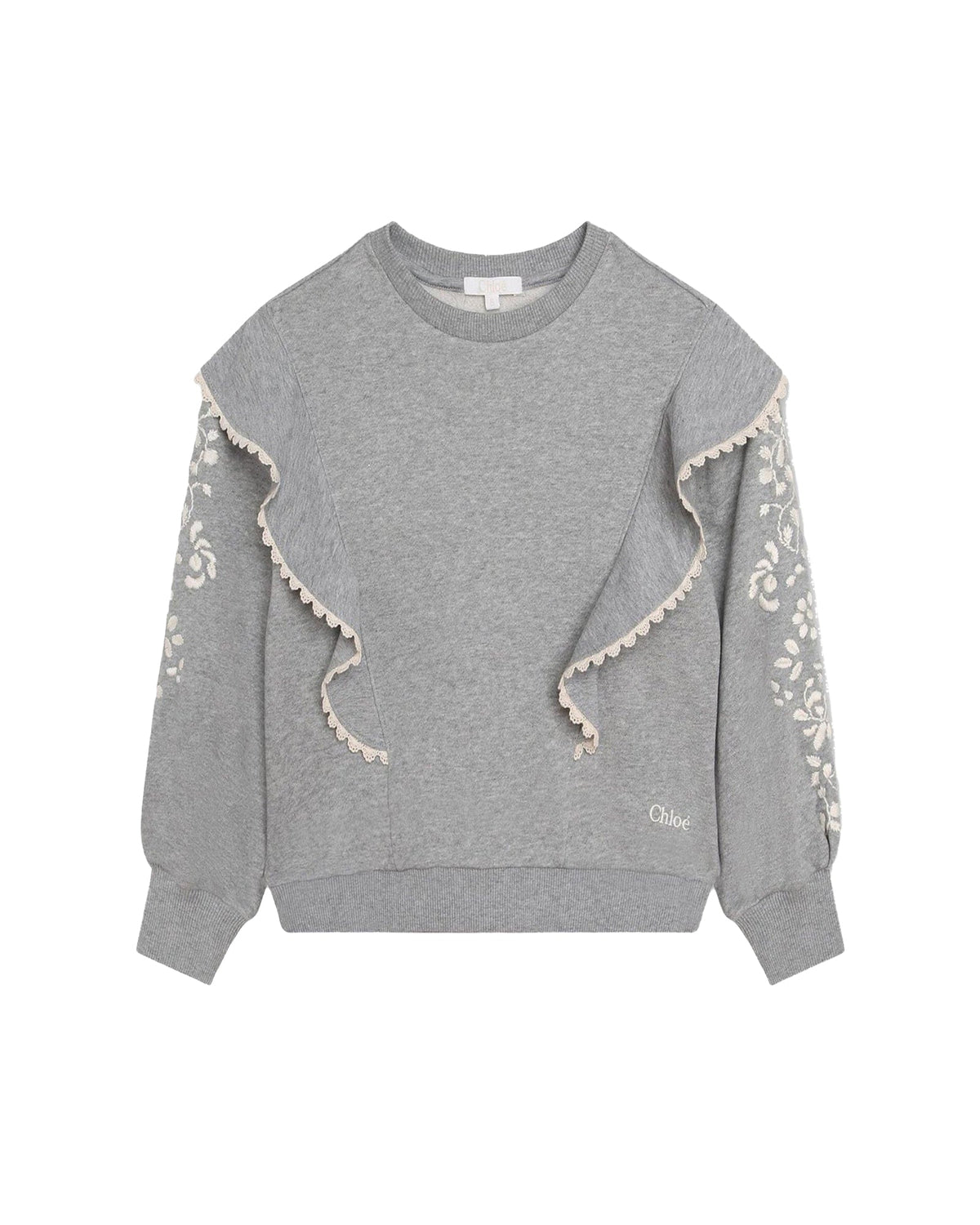 Sweatshirt en coton - Gris Chine