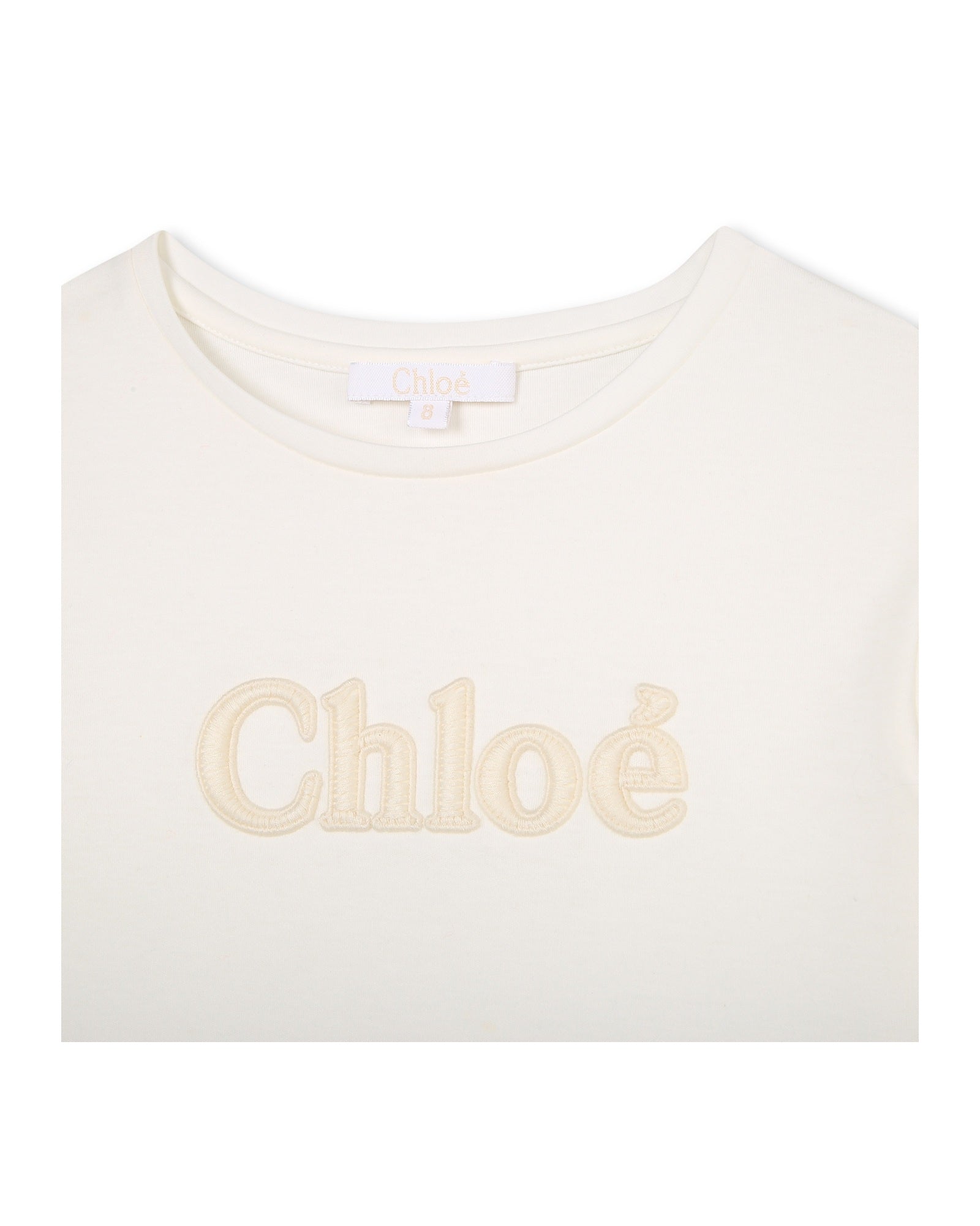 Long-sleeved cotton T-shirt - Off White