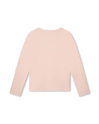 Long-sleeved cotton T-shirt - Bois de Rose