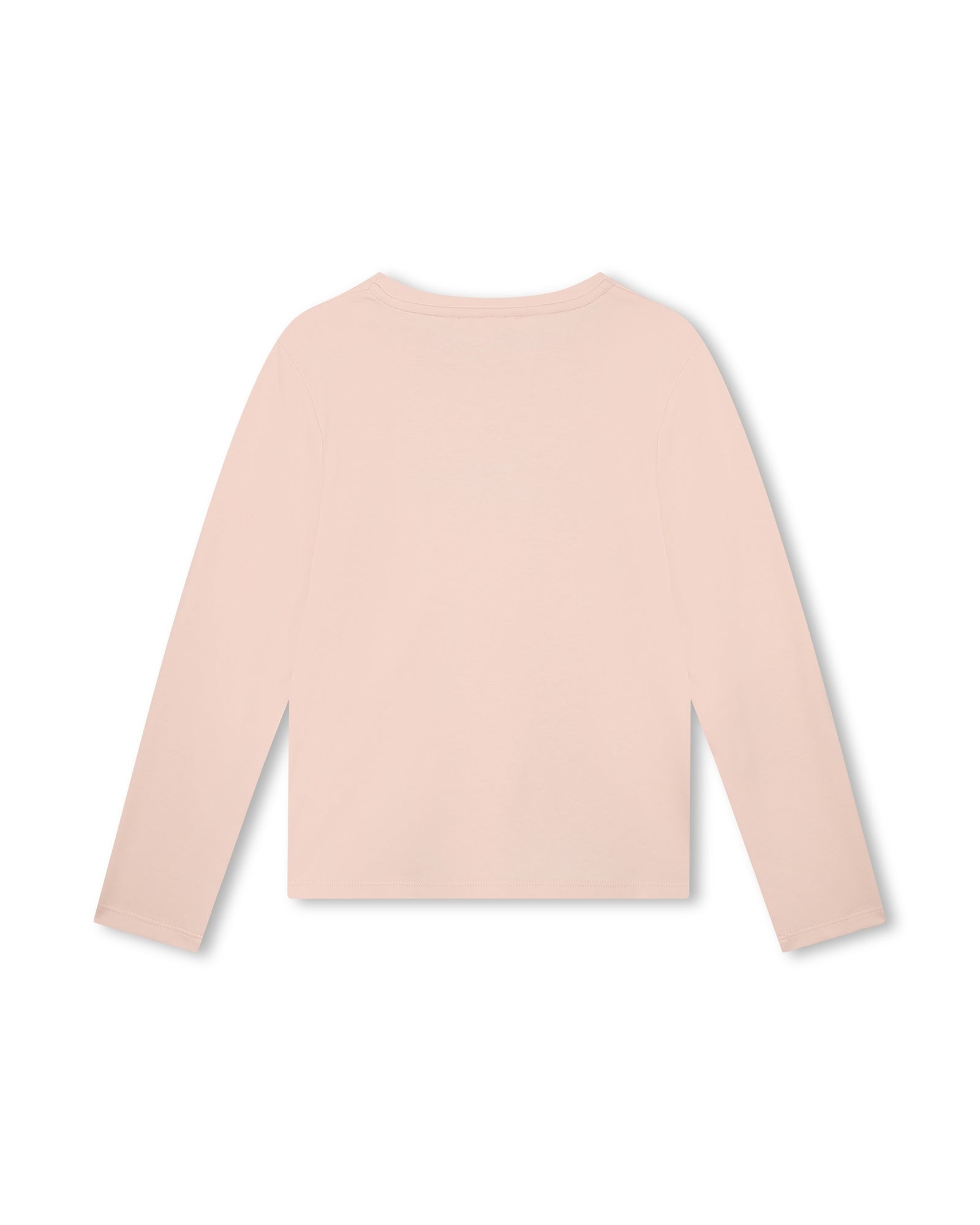 Long-sleeved cotton T-shirt - Bois de Rose