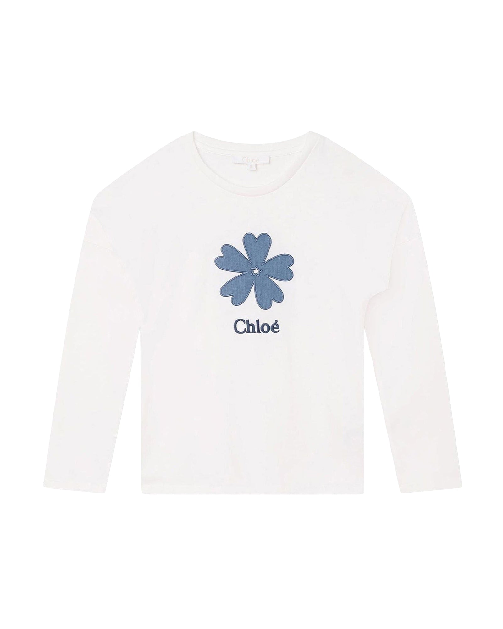 T-shirt à manches longues en coton - Off White