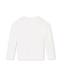 T-shirt à manches longues en coton - Off White