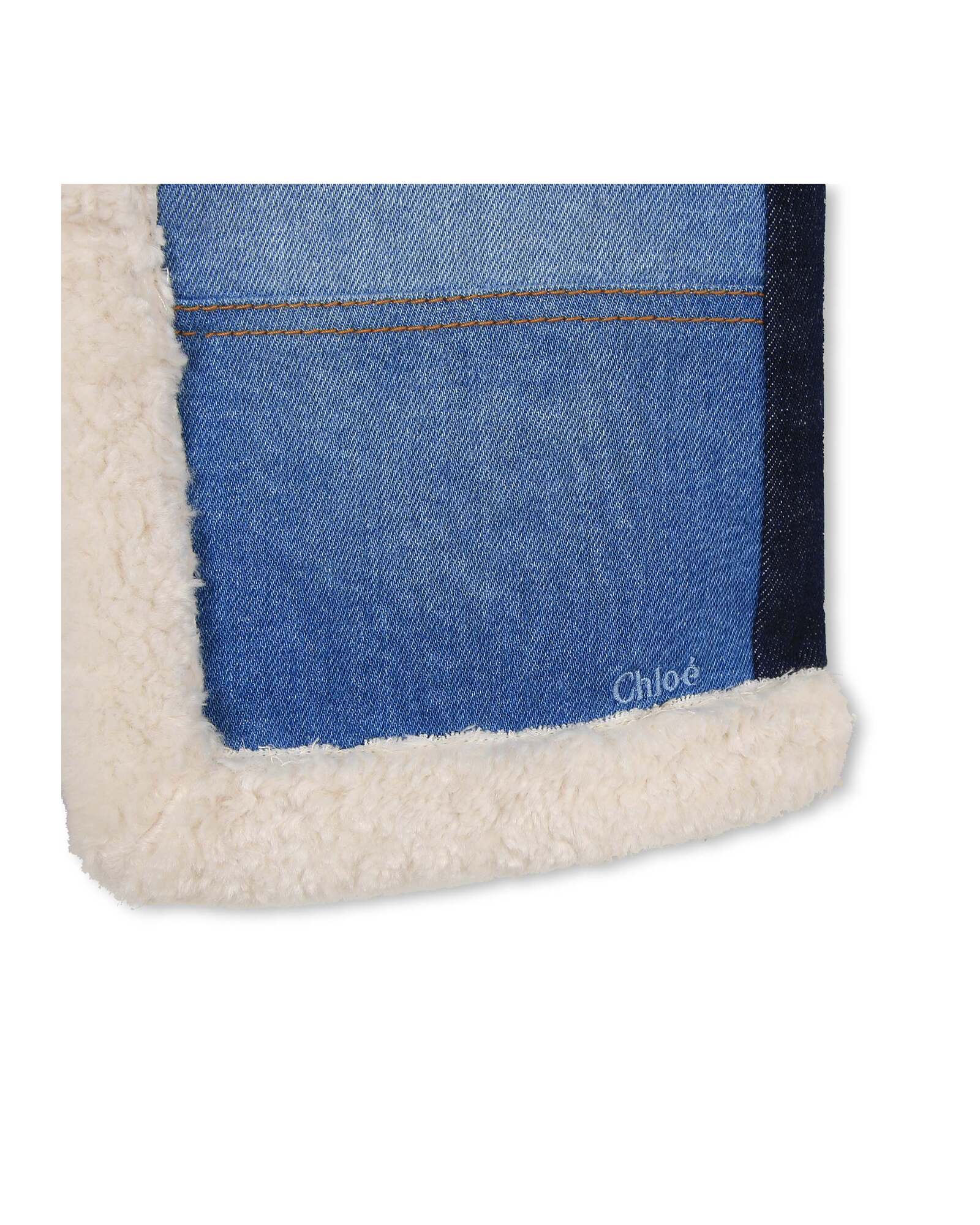 Gilet sans manches en coton - Denim Blue