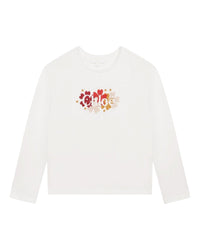 T-shirt à manches longues en coton - Off White