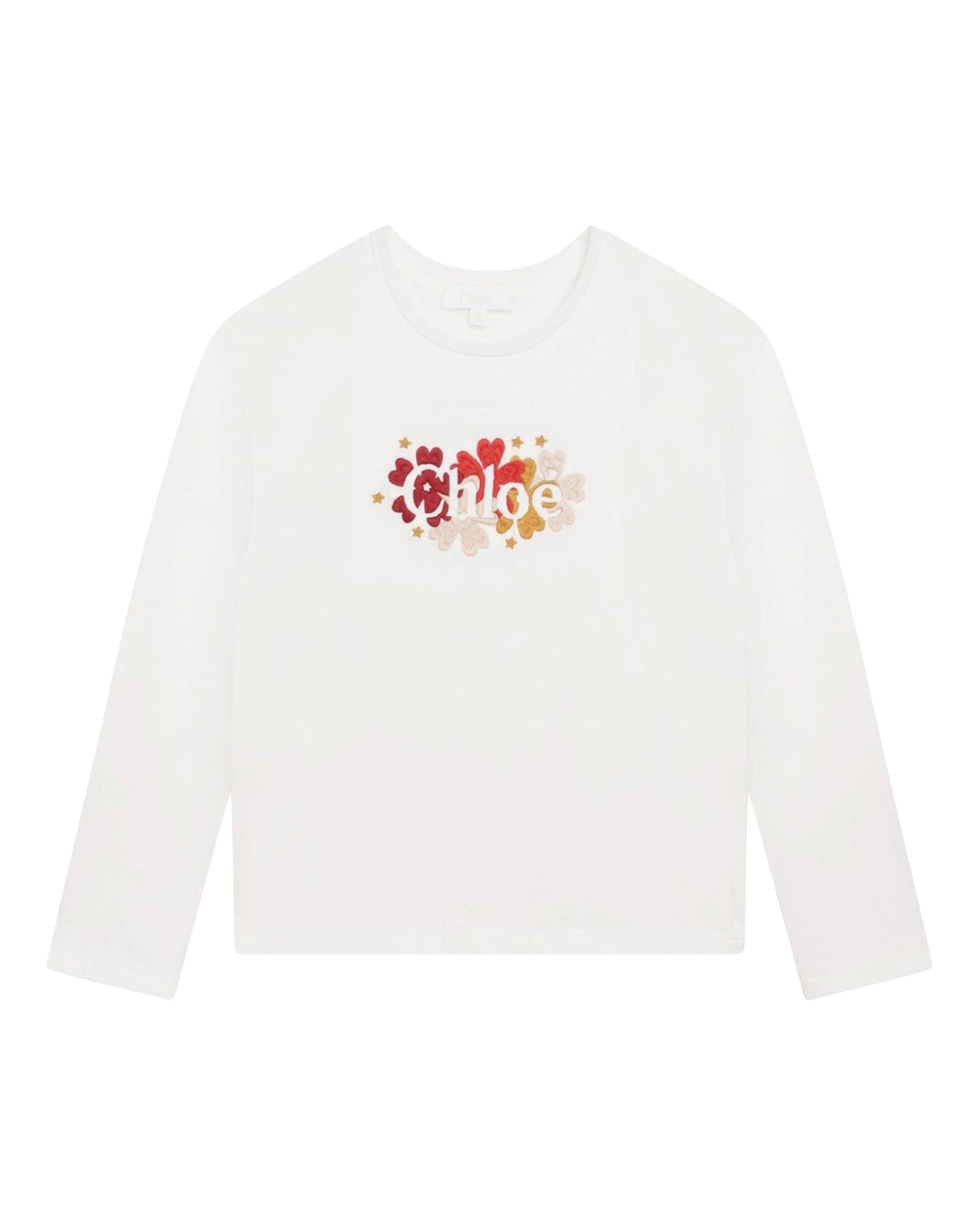 T-shirt à manches longues en coton - Off White