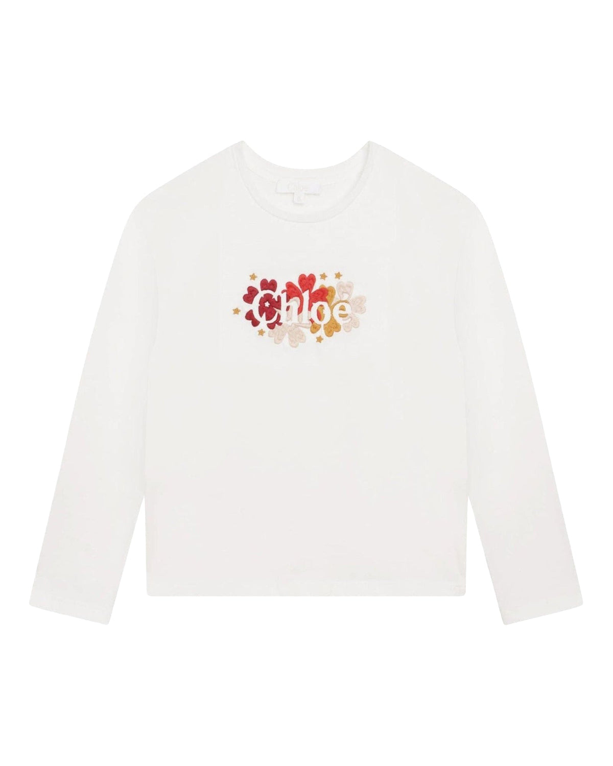 T-shirt à manches longues en coton - Offwhite