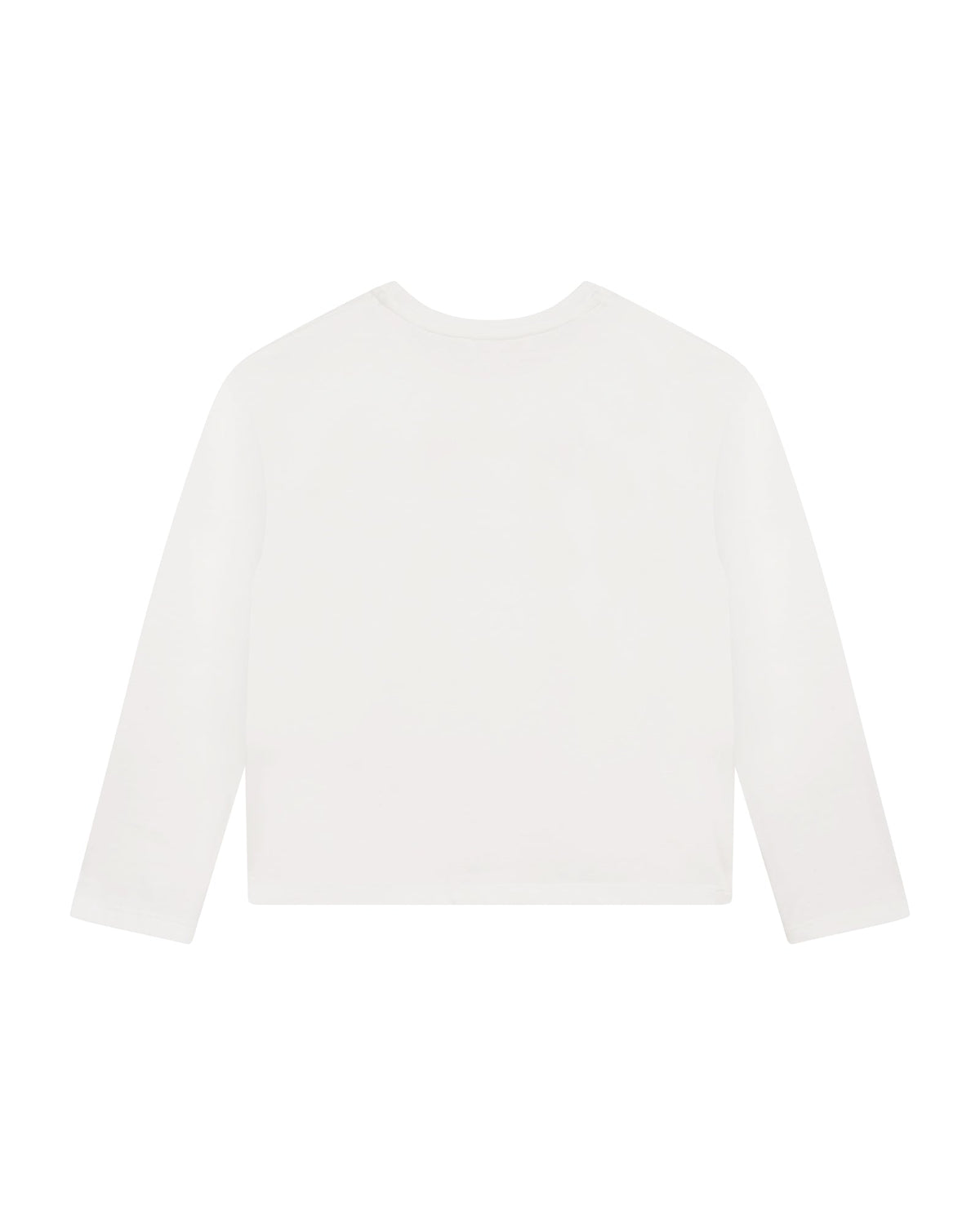 T-shirt à manches longues en coton - Offwhite