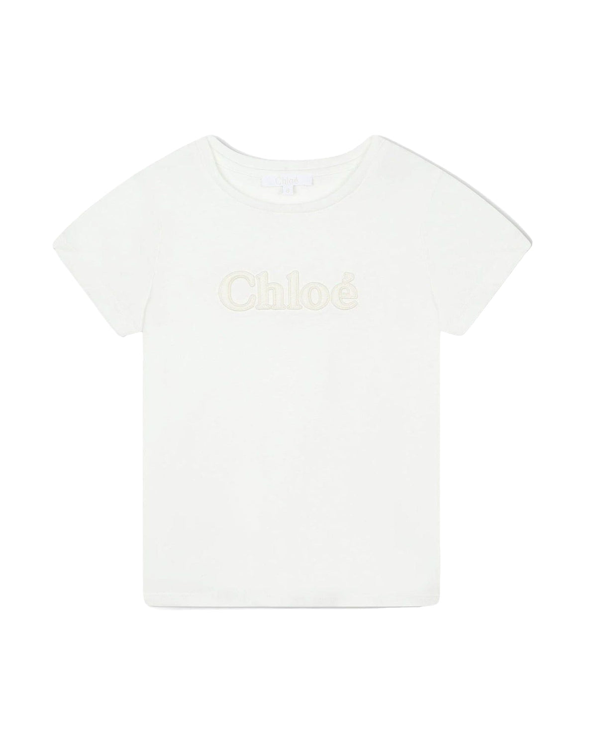 T-shirt à manches courtes en coton - Offwhite