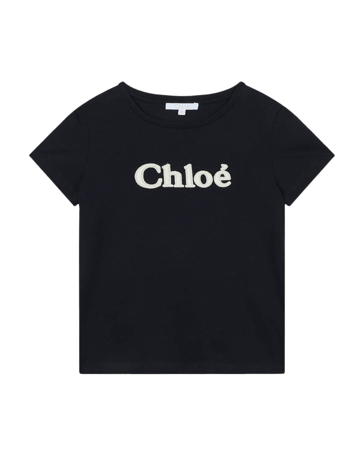 T-shirt à manches courtes en coton - Bleu Amiral