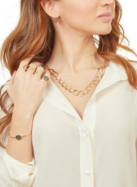 Bracelet Sabbia en Or rose 18K & Diamant