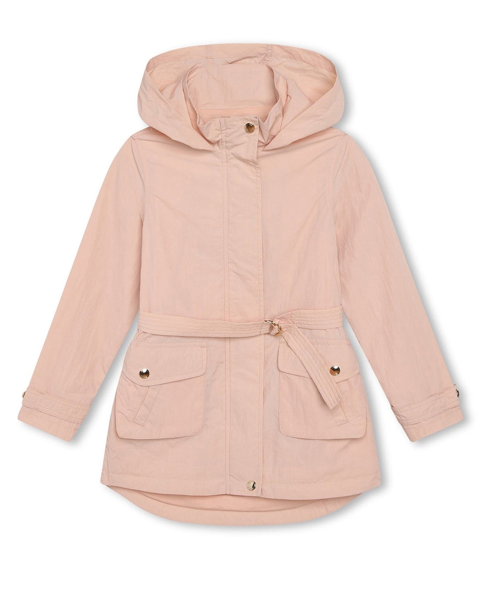 Water-repellent windbreaker - Rosewood